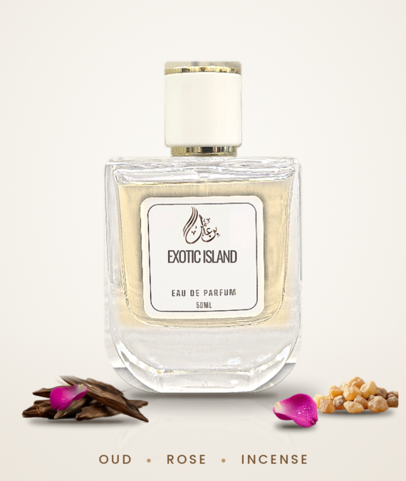 Exotic Island unisex oud perfume bottle
